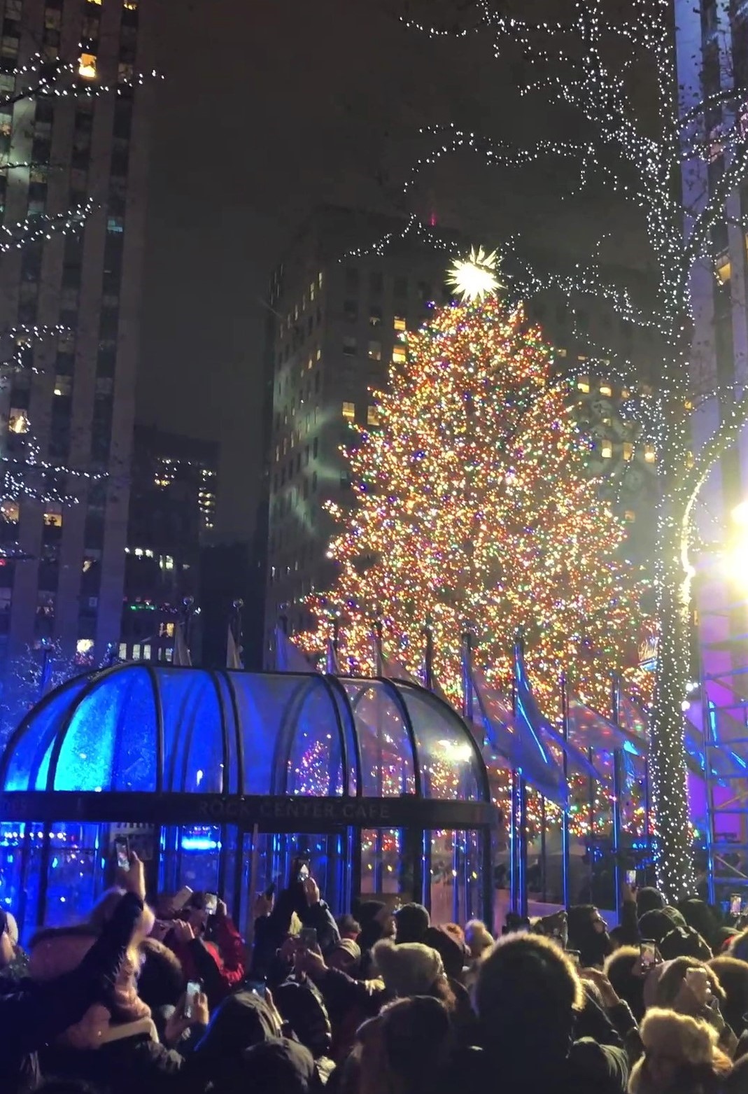 Rockefeller Center Christmas Tree Lighting Local Union No. 3 IBEW